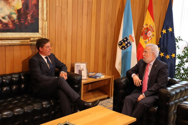  Visita institucional do delegado do Goberno ao Parlamento de Galicia